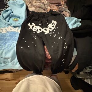 Black Starry Joggers for Men